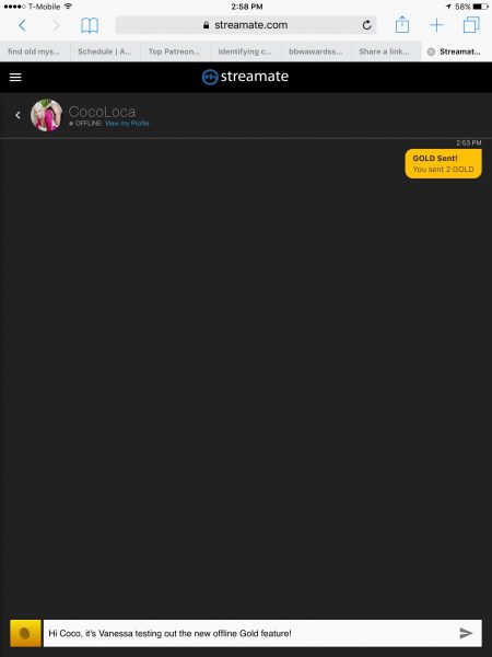 OMG NO WAY STREAMATE ROLLS OUT OFFLINE GOLD Streamate Recruiting